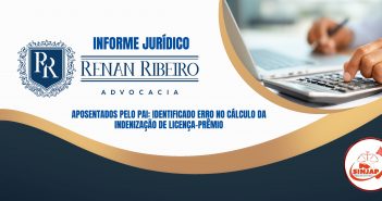 Aposentados pelo PAI: identificado erro no cálculo da indenização de licença-prêmio